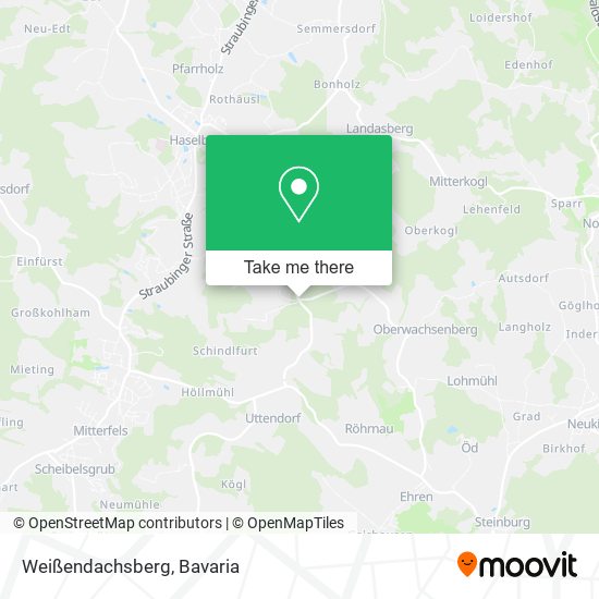 Карта Weißendachsberg