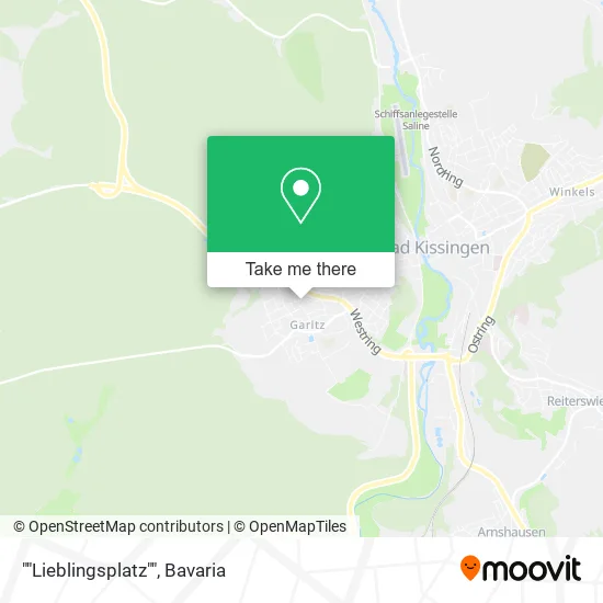 Карта ""Lieblingsplatz""