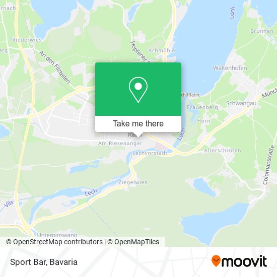 Sport Bar map