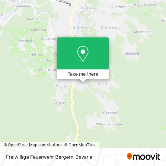 Карта Freiwillige Feuerwehr Bergern