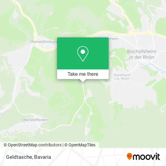 Карта Geldtasche