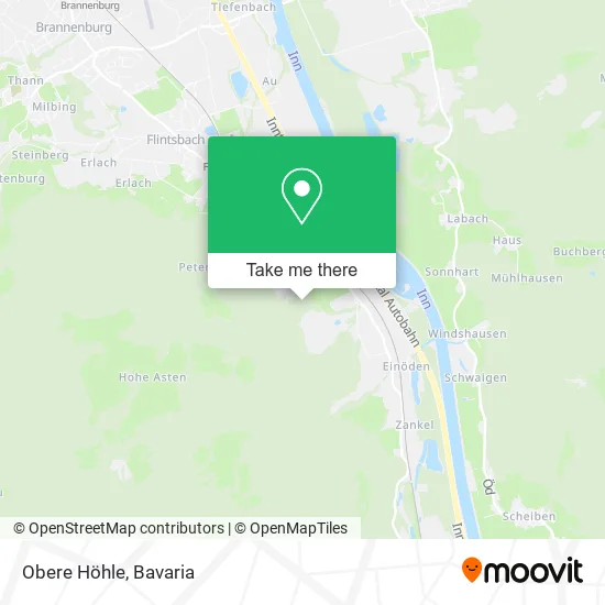 Карта Obere Höhle