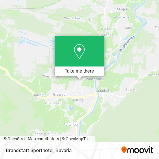 Карта Brandstätt Sporthotel