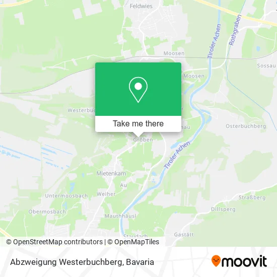 Карта Abzweigung Westerbuchberg