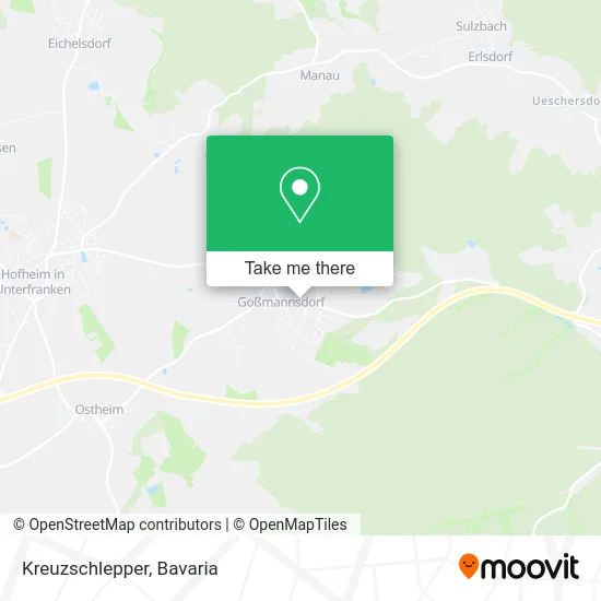 Карта Kreuzschlepper