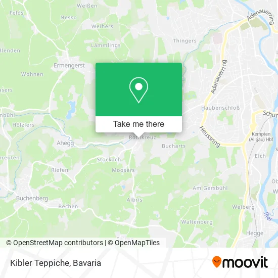 Карта Kibler Teppiche