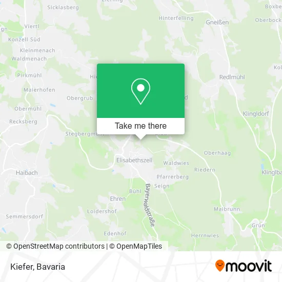 Карта Kiefer
