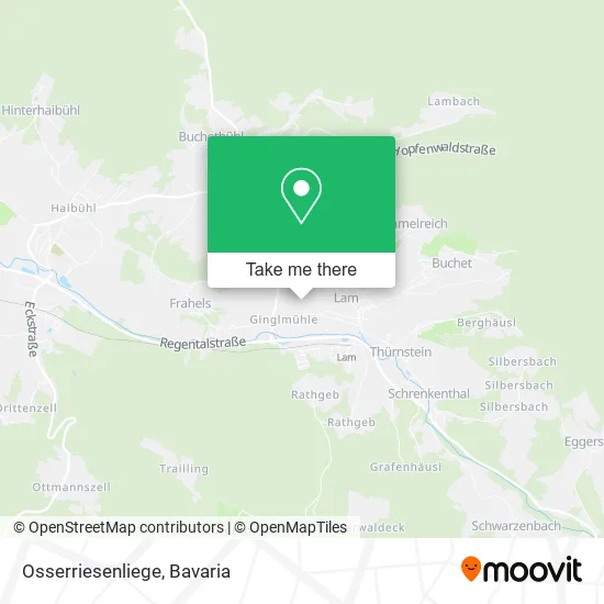 Карта Osserriesenliege