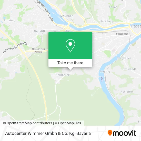 Карта Autocenter Wimmer Gmbh & Co. Kg