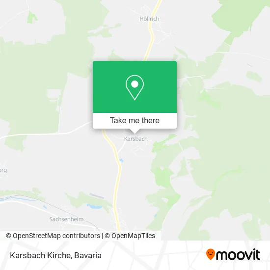 Карта Karsbach Kirche