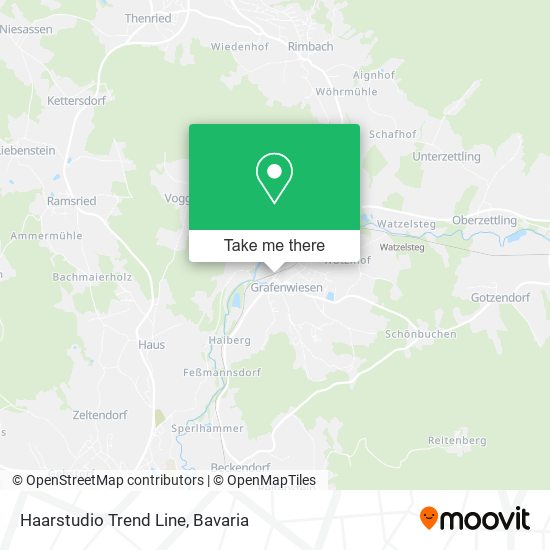 Haarstudio Trend Line map
