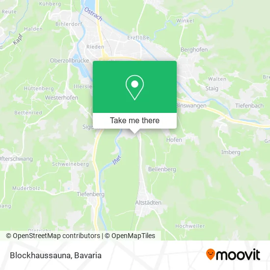 Карта Blockhaussauna