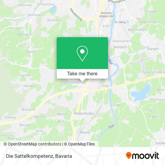 Die Sattelkompetenz map