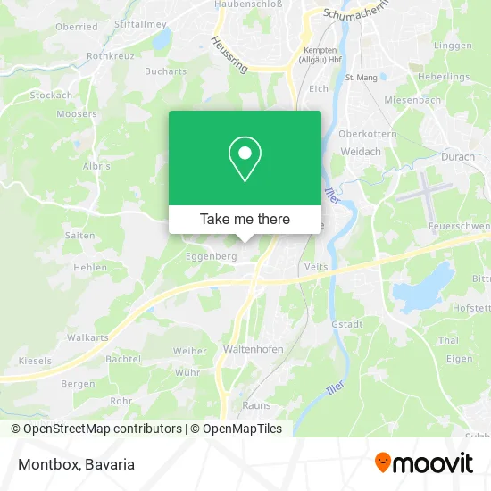 Карта Montbox