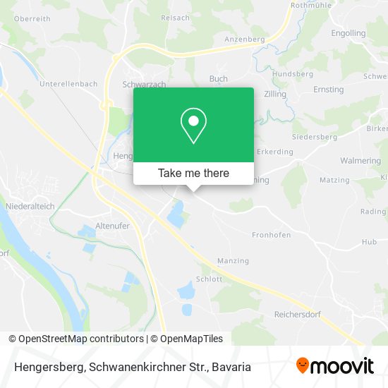 Hengersberg, Schwanenkirchner Str. map