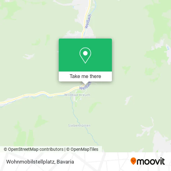 Карта Wohnmobilstellplatz