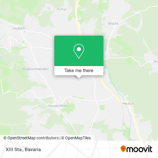 Карта XIII Sta.