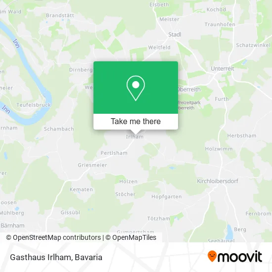 Карта Gasthaus Irlham