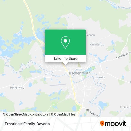 Ernsting's Family map