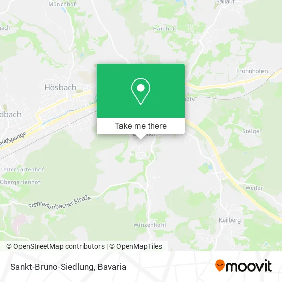 Карта Sankt-Bruno-Siedlung