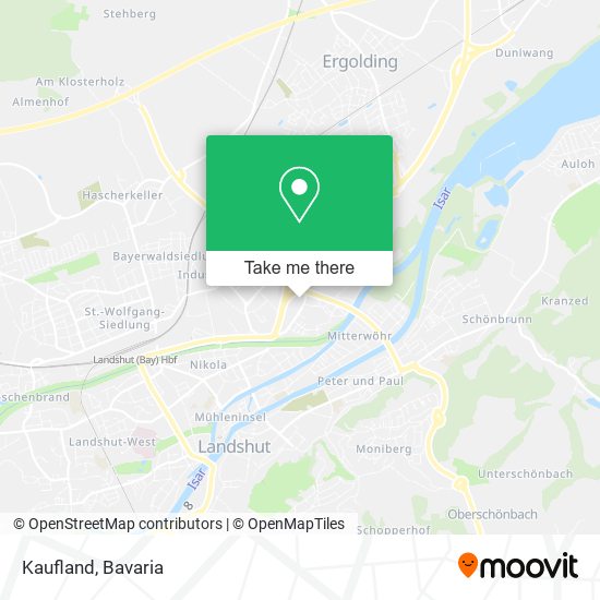 Kaufland map