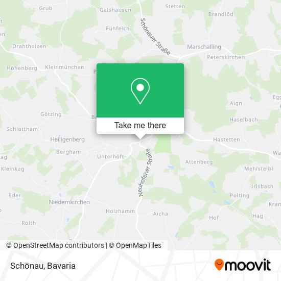 Schönau map