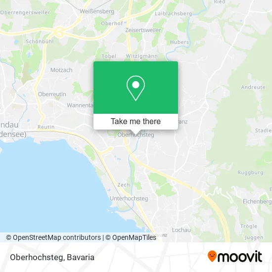 Карта Oberhochsteg