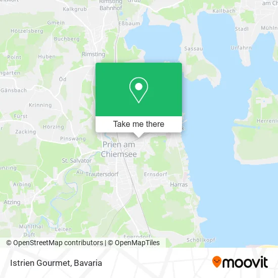 Карта Istrien Gourmet