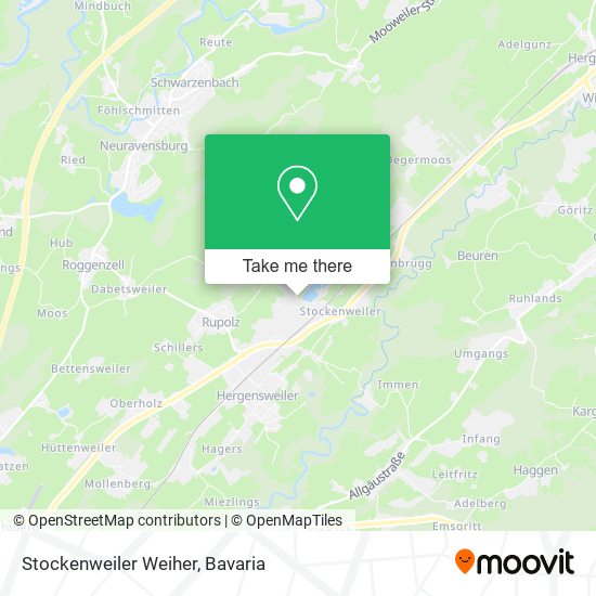 Stockenweiler Weiher map
