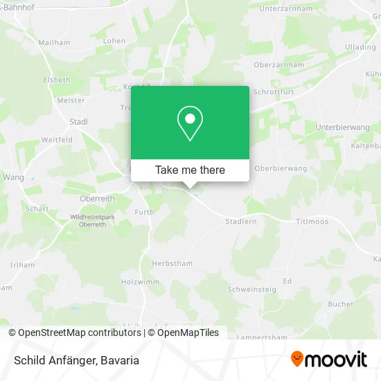 Карта Schild Anfänger