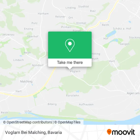 Карта Voglarn Bei Malching