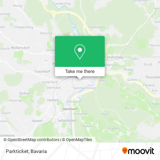 Карта Parkticket