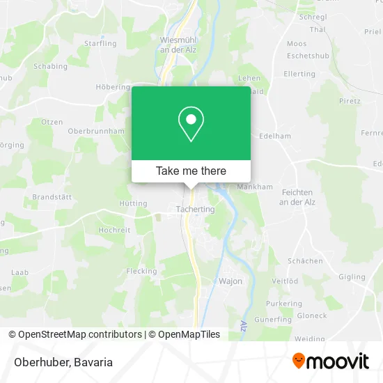 Карта Oberhuber