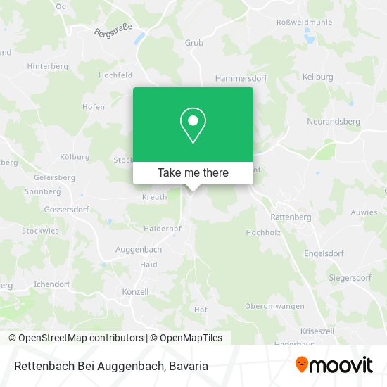 Rettenbach Bei Auggenbach map