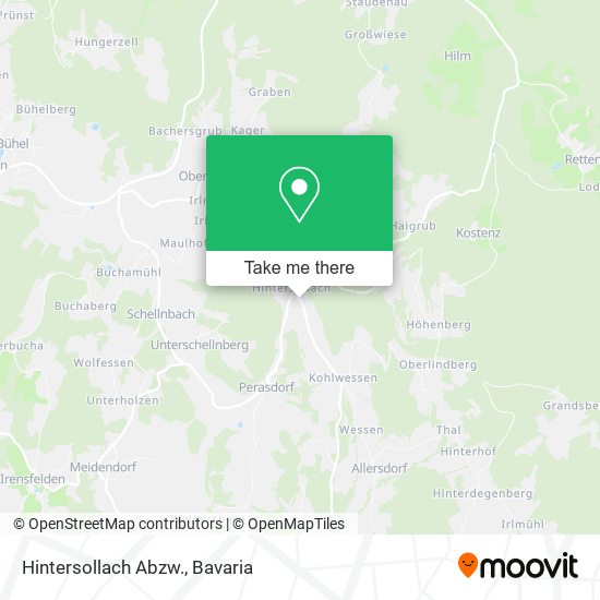 Карта Hintersollach Abzw.