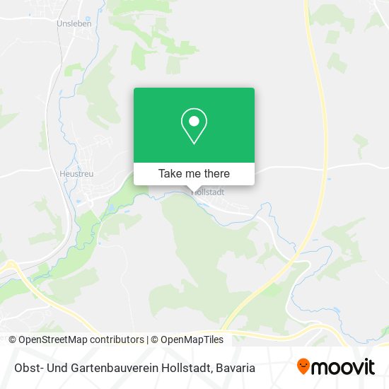 Obst- Und Gartenbauverein Hollstadt map