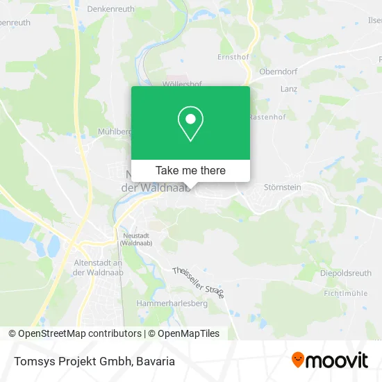 Карта Tomsys Projekt Gmbh