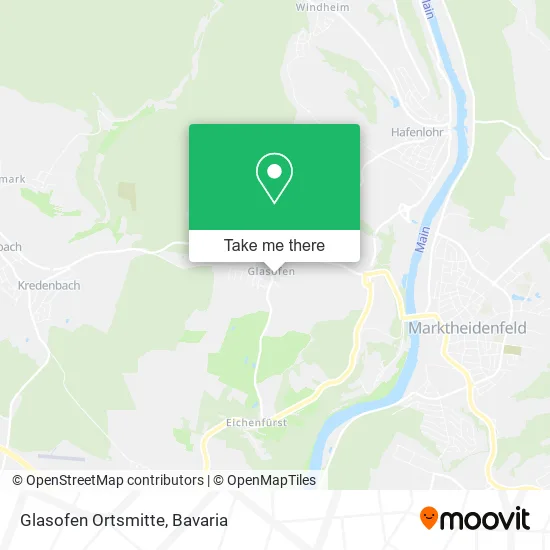 Карта Glasofen Ortsmitte