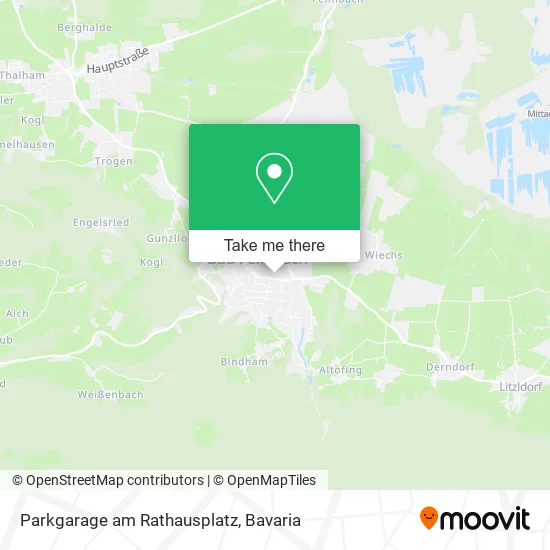 Карта Parkgarage am Rathausplatz