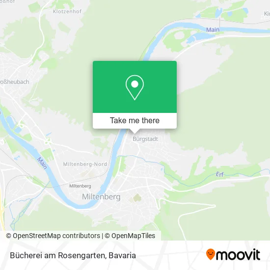 Карта Bücherei am Rosengarten