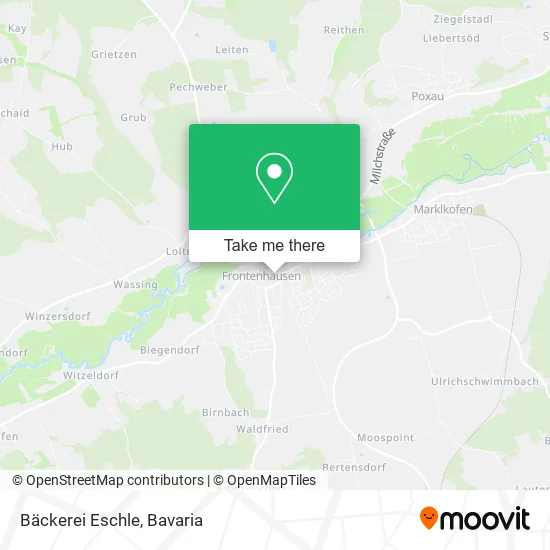Карта Bäckerei Eschle