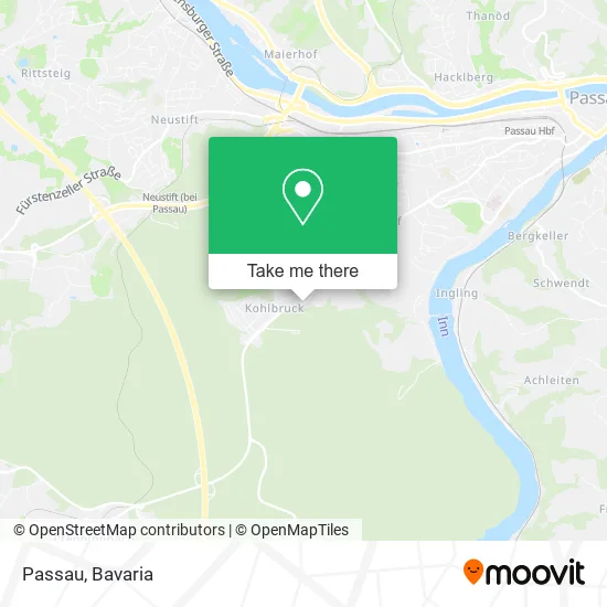 Карта Passau