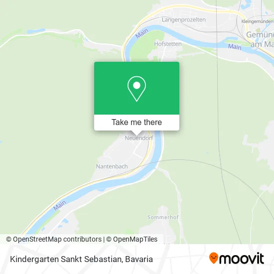 Карта Kindergarten Sankt Sebastian