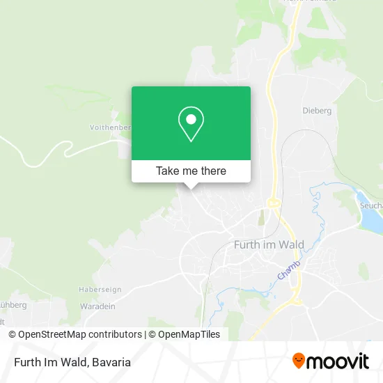 Карта Furth Im Wald