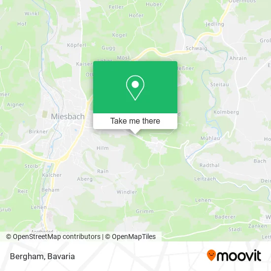 Карта Bergham