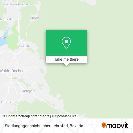 Siedlungsgeschichtlicher Lehrpfad map