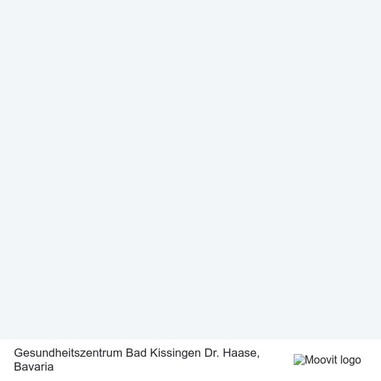 Карта Gesundheitszentrum Bad Kissingen Dr. Haase