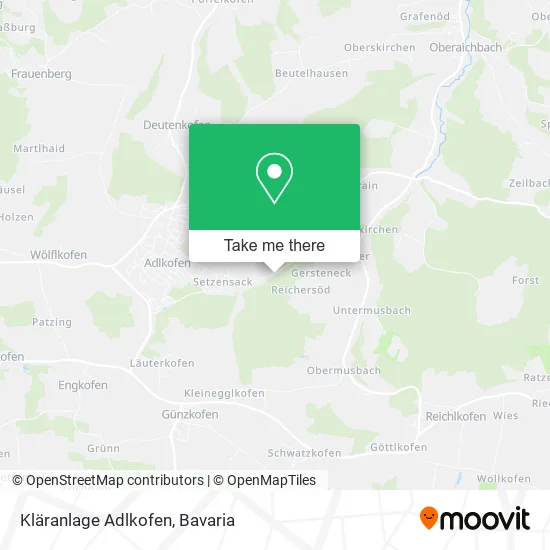 Карта Kläranlage Adlkofen