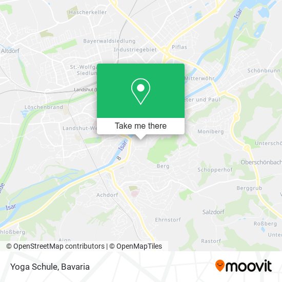 Yoga Schule map