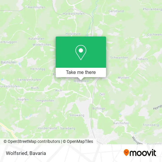Карта Wolfsried